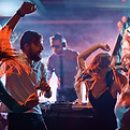 People dancing at party